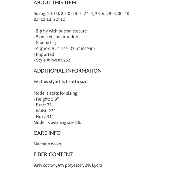 JOE’S JEANS | Bright Red Skinny Fit Ankle Jeans - Picture 8 of 8